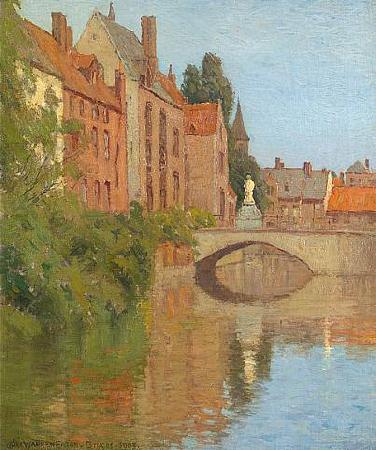 Charles Warren Eaton Bruges oil painting picture